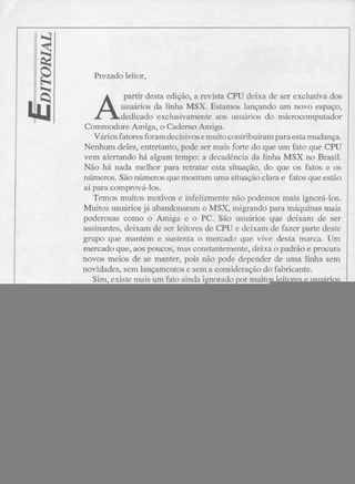 Revista CPU MSX - No. 27 - 1988