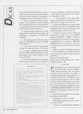 Revista CPU MSX - No. 27 - 1988