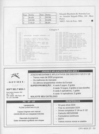 Revista CPU MSX - No. 27 - 1988