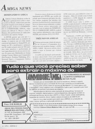 Revista CPU MSX AMIGA - No. 28 - 1988