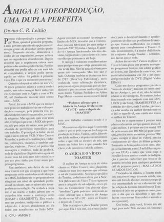 Revista CPU MSX AMIGA - No. 28 - 1988