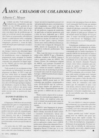 Revista CPU MSX AMIGA - No. 28 - 1988