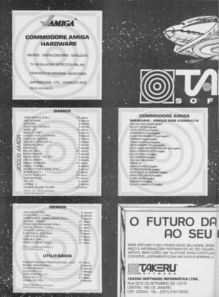 Revista CPU MSX AMIGA - No. 28 - 1988