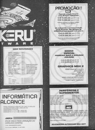 Revista CPU MSX AMIGA - No. 28 - 1988