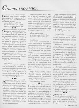 Revista CPU MSX AMIGA - No. 28 - 1988