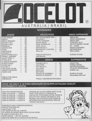 Revista CPU MSX AMIGA - No. 28 - 1988