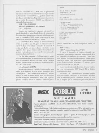 Revista CPU MSX AMIGA - No. 28 - 1988