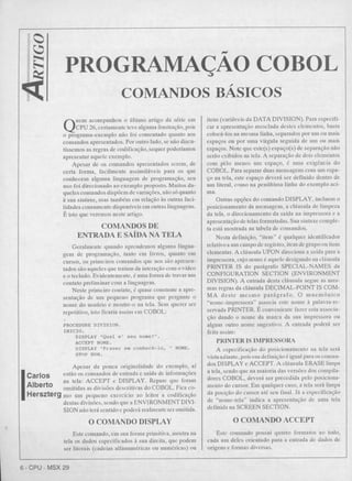 Revista CPU MSX AMIGA - No. 29 - 1988