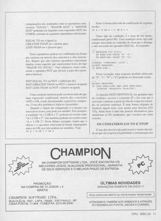 Revista CPU MSX AMIGA - No. 29 - 1988