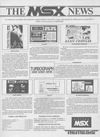 Revista CPU MSX AMIGA - No. 29 - 1988