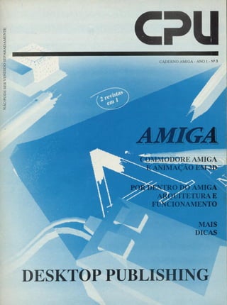 Revista CPU MSX AMIGA - No. 29 - 1988