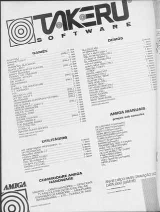 Revista CPU MSX AMIGA - No. 29 - 1988