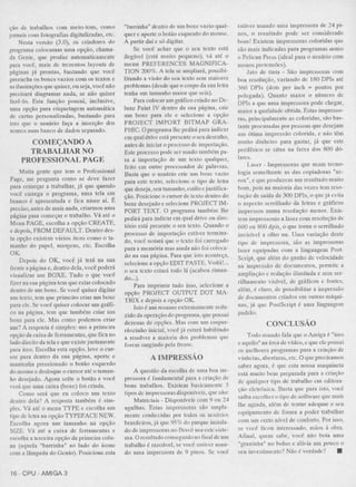 Revista CPU MSX AMIGA - No. 29 - 1988