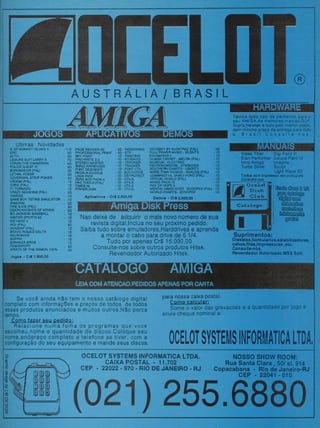 Revista CPU MSX AMIGA - No. 29 - 1988