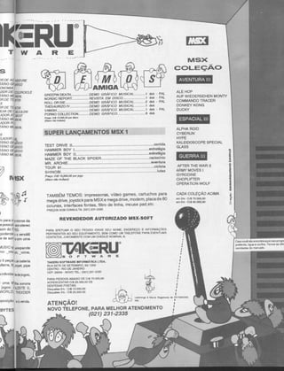 Revista CPU MSX AMIGA - No. 31 - 1988