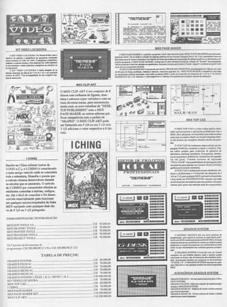 Revista CPU MSX AMIGA - No. 31 - 1988