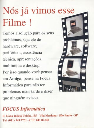 Revista CPU MSX AMIGA - No. 31 - 1988