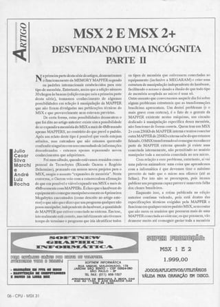 Revista CPU MSX AMIGA - No. 31 - 1988