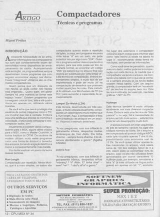 Revista CPU MSX AMIGA - No. 34 - 1988