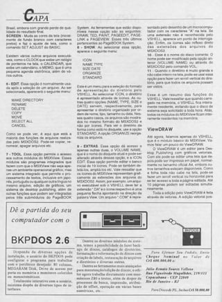 Revista CPU MSX AMIGA - No. 34 - 1988