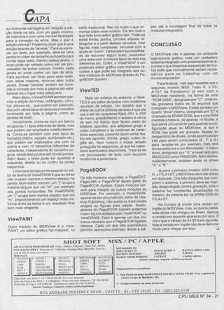 Revista CPU MSX AMIGA - No. 34 - 1988
