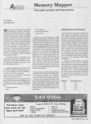 Revista CPU MSX AMIGA - No. 34 - 1988