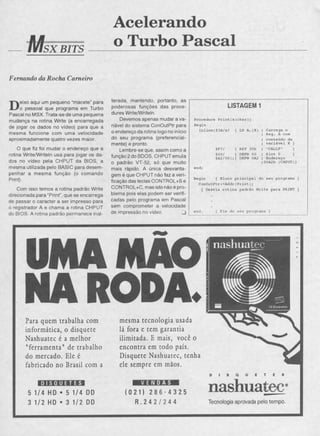 Revista CPU MSX AMIGA - No. 34 - 1988