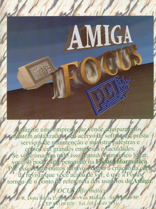 Revista CPU MSX AMIGA - No. 34 - 1988