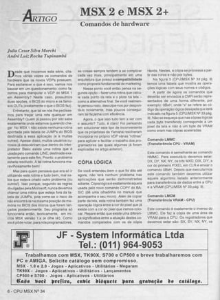 Revista CPU MSX AMIGA - No. 34 - 1988
