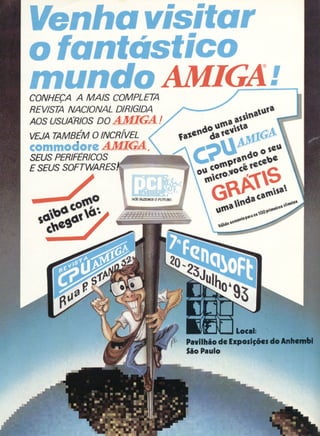 Revista CPU MSX AMIGA - No. 35 - 1988