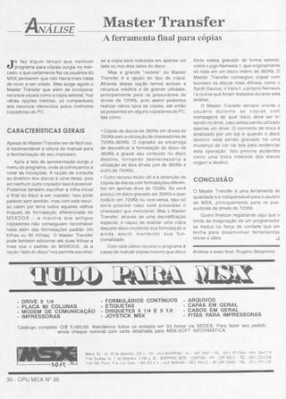 Revista CPU MSX AMIGA - No. 35 - 1988