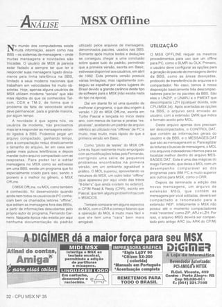 Revista CPU MSX AMIGA - No. 35 - 1988