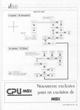 Revista CPU MSX AMIGA - No. 35 - 1988