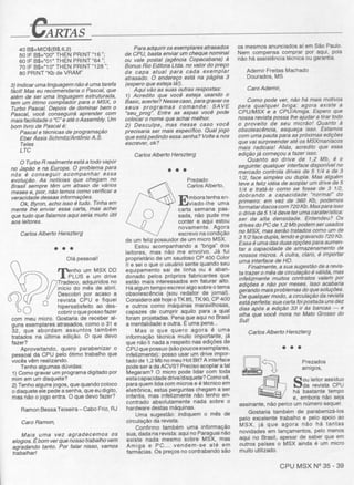Revista CPU MSX AMIGA - No. 35 - 1988