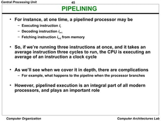 Comprehensive Overview of Central Processing Unit Architecture and ...
