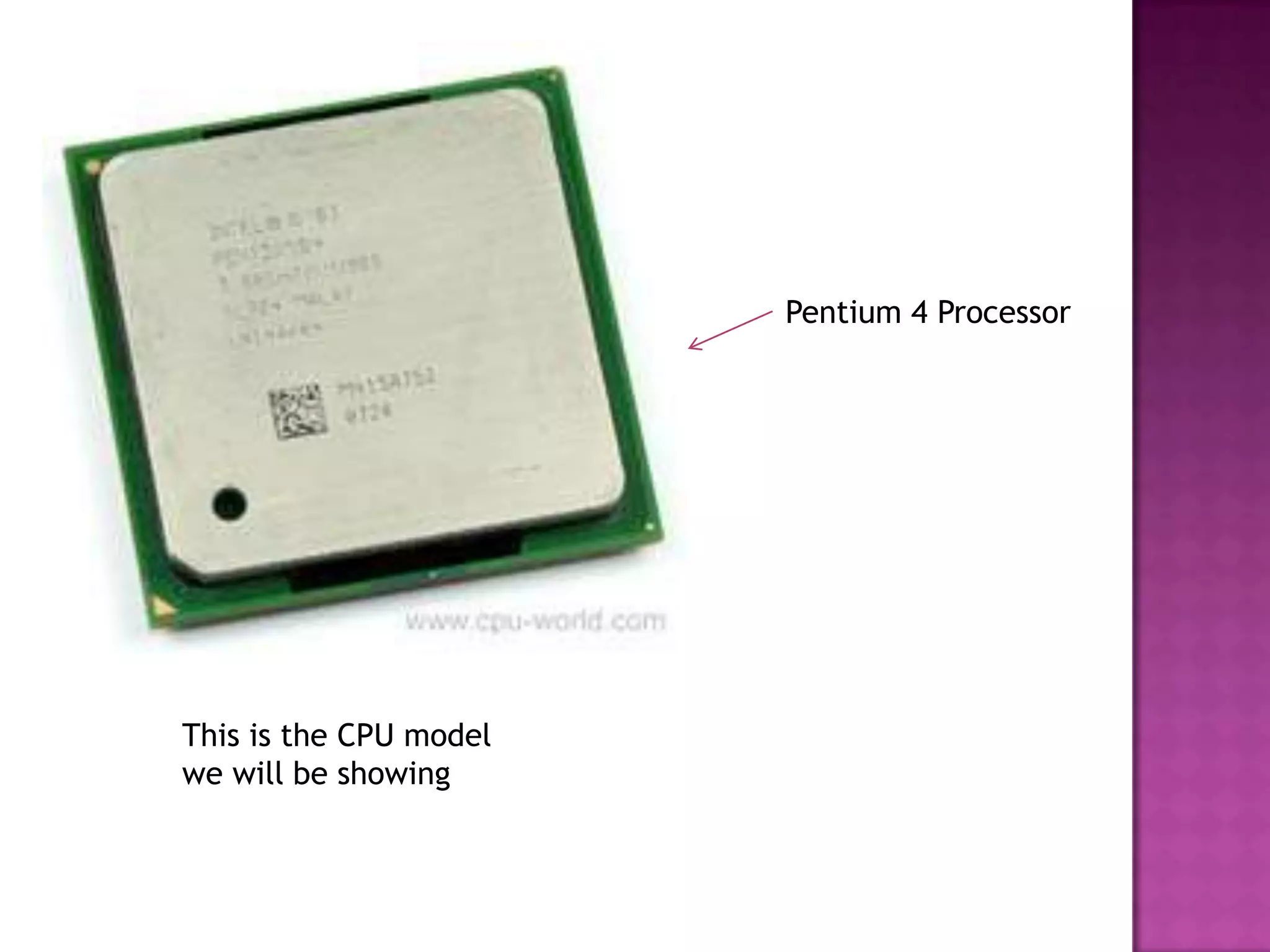 Cpu presentation | PPTX