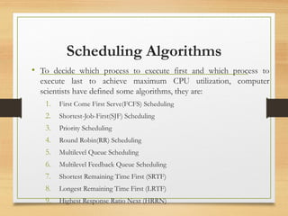 CPU Scheduling computer science and technology.pptx