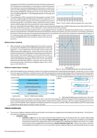 Cpu scheduling final | PDF