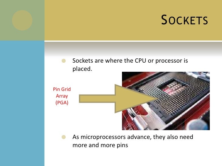 CPUs, Form Factor And Sockets