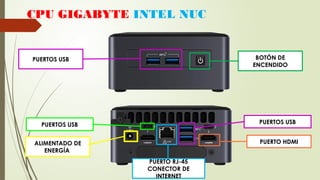 CPU (UNIDAD CENTRAL DE PROCESO) 5TO(1).pptx