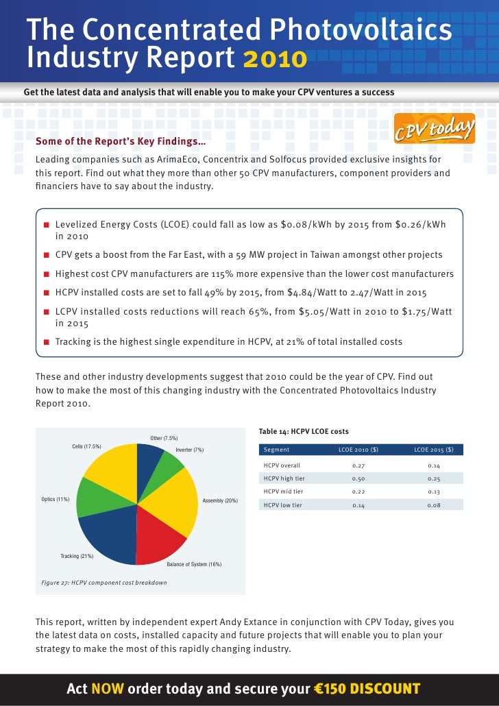 latest report on cpv market concentrated This report focuses on the concentrated photovoltaic (cpv) in global market, especially in north america, europe and asia-pacific, south america, middle east and africa. latest report on cpv market concentrated This report focuses on the concentrated photovoltaic (cpv) in global market, especially in north america, europe and asia-pacific, south america, middle east and africa.