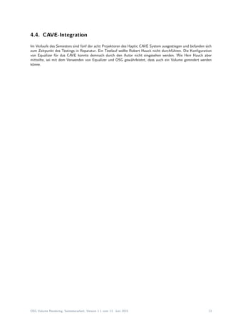 OSG Volume Rendering | PDF