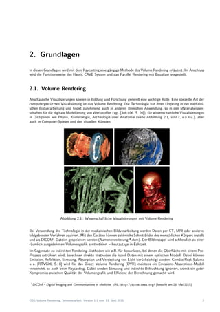 Raycast Volume Rendering OSG Volume Rendering | PDF