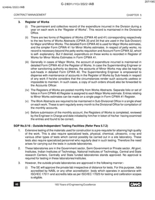 Works Abstract B Cpwd Form.pdf CPWD Works Manual 2019 SOP for repaire and maintenance | PDF