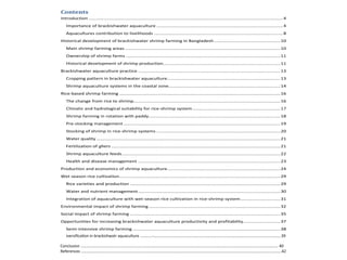 Aquaculture production systems in intertidal areas of Bangladesh: A review