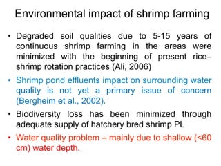 Aquaculture production systems in intertidal areas of Bangladesh: A review