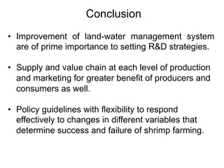 Aquaculture production systems in intertidal areas of Bangladesh: A review