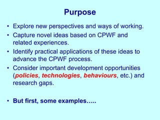 Integrating the unusual (livestock and ???)