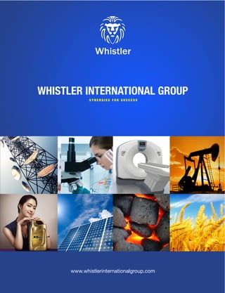 Whistler
Whistler
WHISTLER INTERNATIONAL GROUP
S Y N E R G I E S F O R S U C C E S S
www.whistlerinternationalgroup.com
 