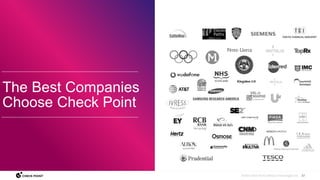 37
©2023 Check Point Software Technologies Ltd.
The Best Companies
Choose Check Point
 